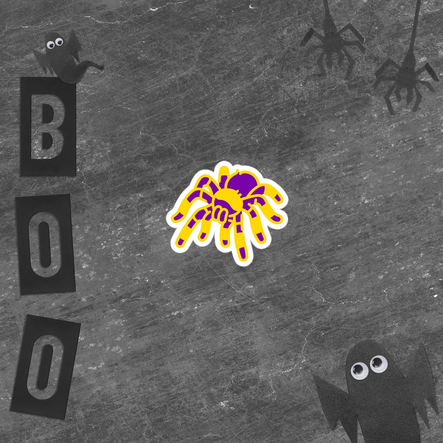 Intersex Halloween Spider Sticker - Intersex Pride LGBTQ Halloween Spider Vinyl Sticker