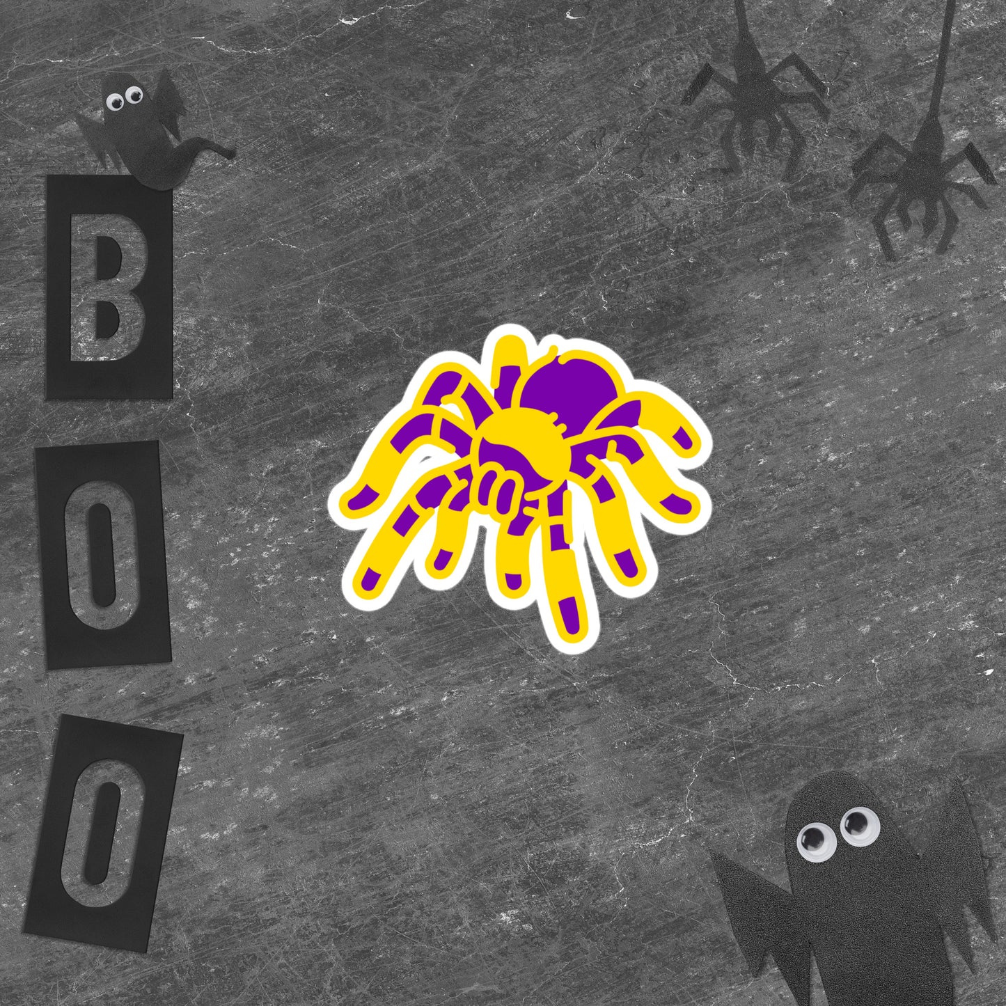Intersex Halloween Spider Sticker - Intersex Pride LGBTQ Halloween Spider Vinyl Sticker