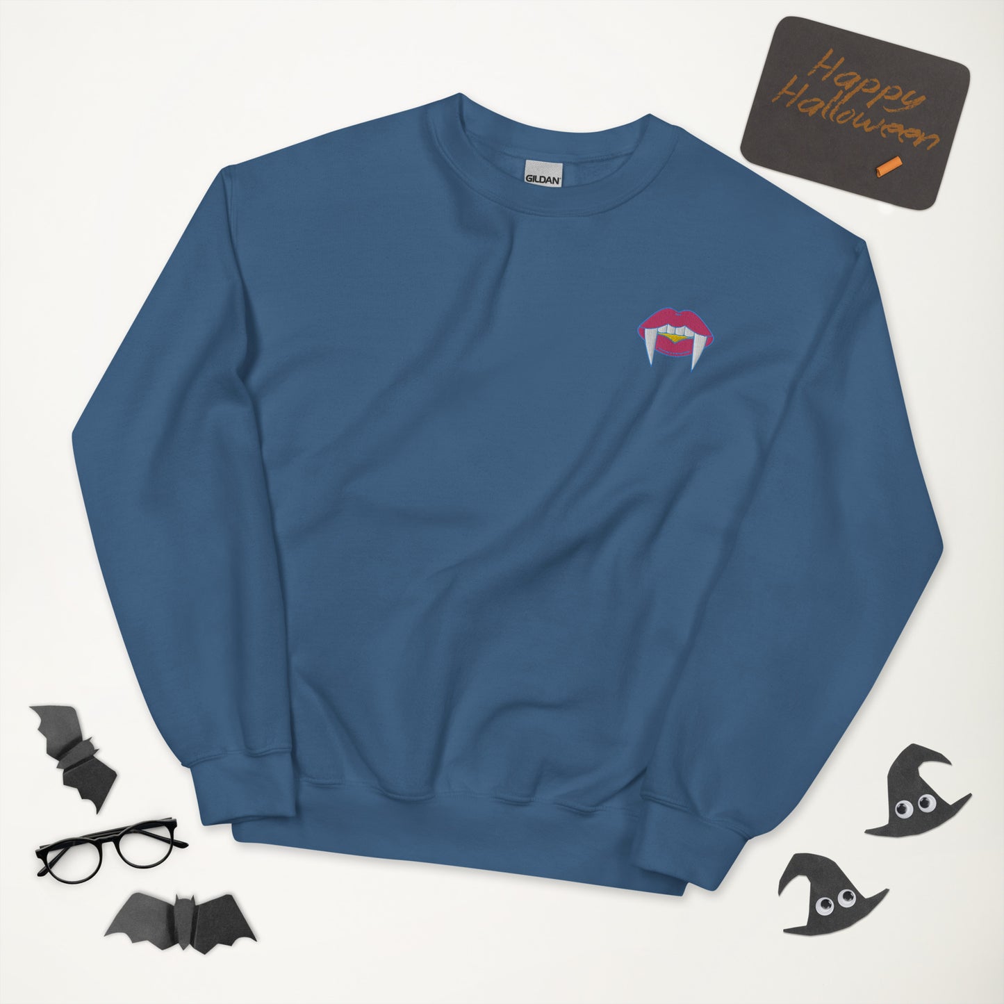 Pansexual Halloween Sweatshirt - Pan Pride LGBTQ Halloween Vampire Gift Idea